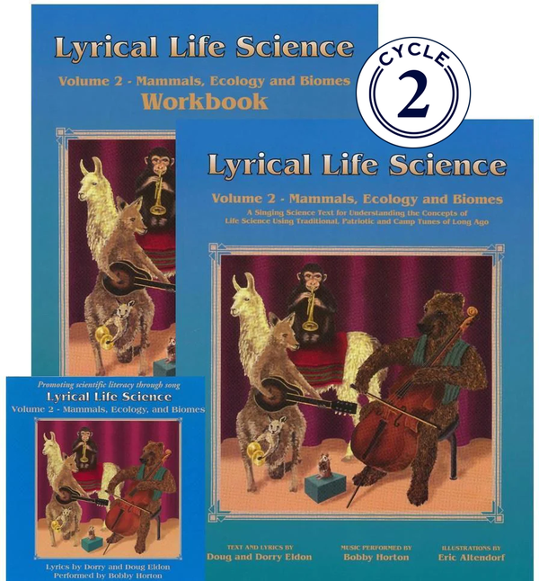 LYRICAL LIFE SCIENCE, VOL 2: MAMMALS, ECOLOGY & BIOMES (SET)