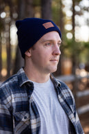 Beanie No Pom (Navy) - WHILE SUPPLIES LAST