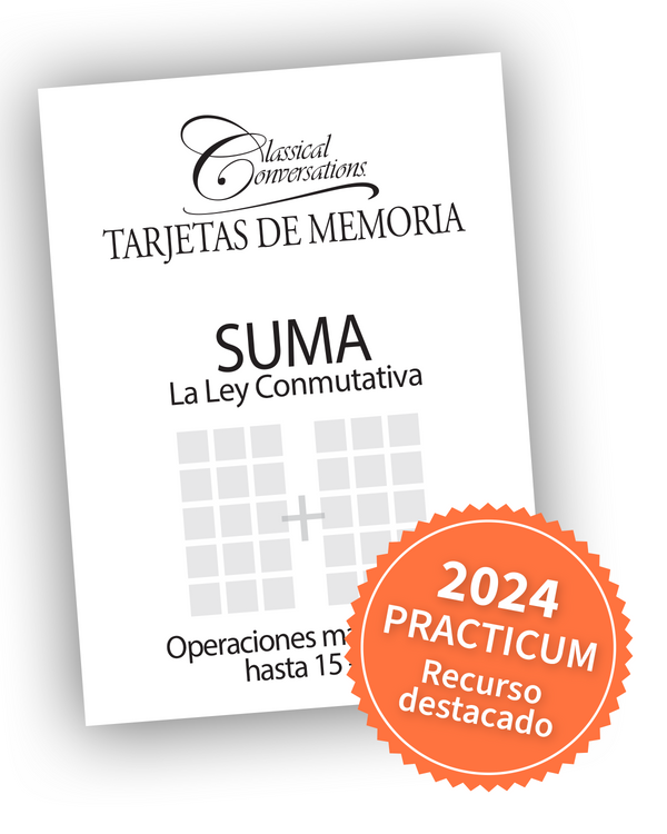 Tarjetas de Memoria Suma La Ley Conmutativa (CC Math Flashcards Spanish For Addition)