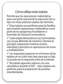 Multiplicación La Ley Conmutativa (CC Math Flashcards Spanish For Multiplication)