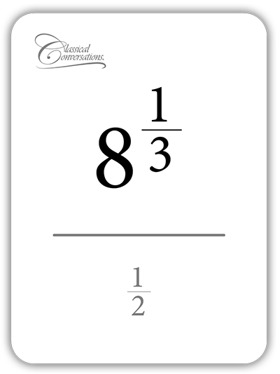 Math Flashcards Exponents: The Forms of Powers