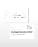 Latin Verbs and Conjunctions Flashcards