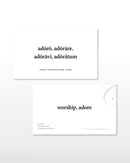 Latin Verbs and Conjunctions Flashcards