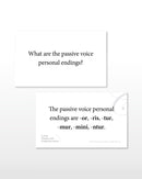 Latin Verbs and Conjunctions Flashcards