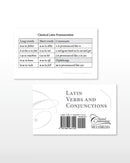 Latin Verbs and Conjunctions Flashcards
