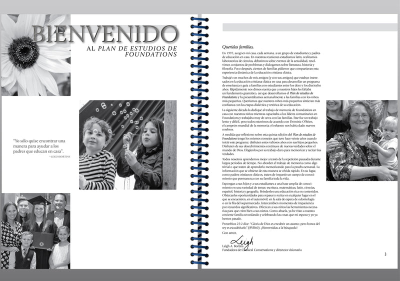 Plan de estudios de Foundations en español, segunda edición