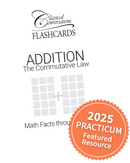 Addition: The Commutative Law (Math Flashcards)