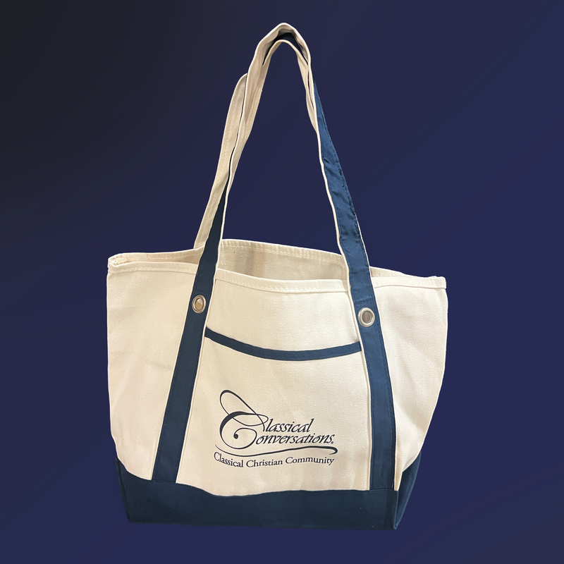 CC Tote with Grommet Accents