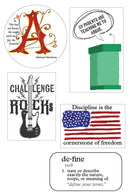 CC Fun Vinyl Stickers