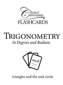 Trigonometry: In Degrees and Radians Flashcards