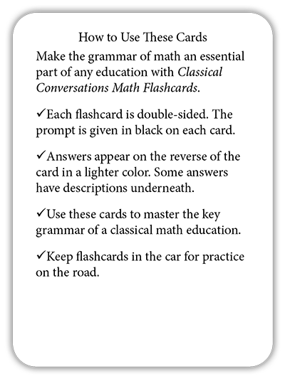 Math Flashcards Roots & Logarithms: Bases and Indices