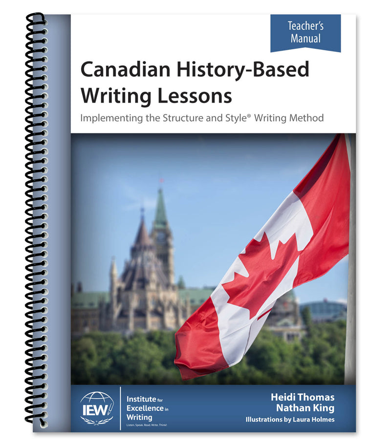 IEW CANADIAN HISTORY-BASED WRITING (TEACHER) 2nd Ed