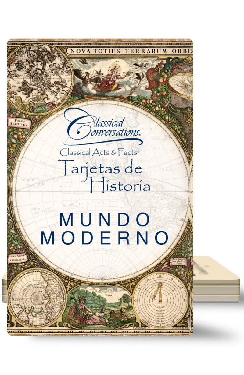 CLASSICAL ACTS & FACTS® TARJETAS DE HISTORIA: MUNDO MODERNO