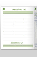 Trivium Tables® Nouns and Modifiers