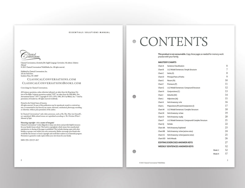 Essentials Curriculum, Fifth Edition