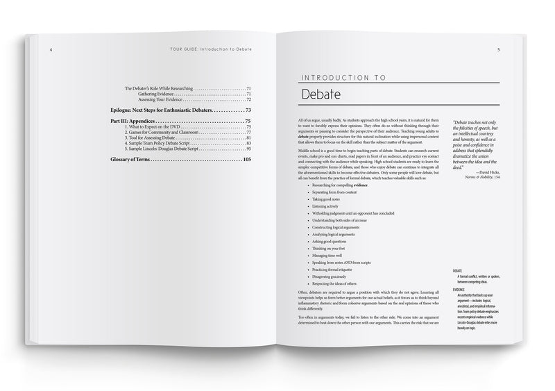 Debaters Guide The fun and engaging way to learn formal debate