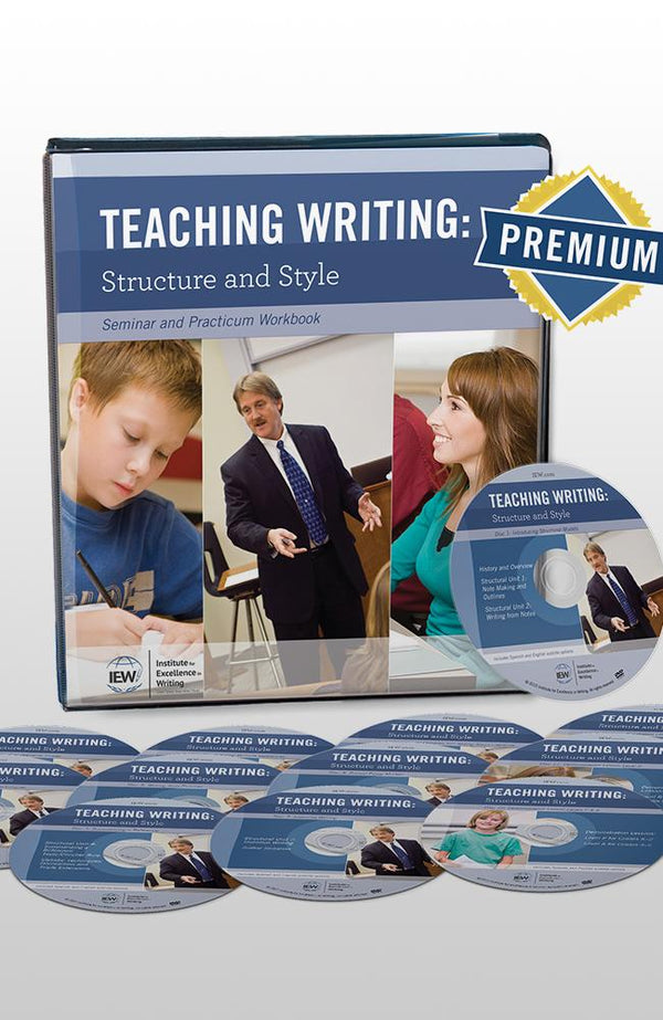 IEW TEACHING WRITING STRUCTURE AND STYLE (SYLLABUS, DVD & PREMIUM CONTENT)
